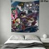 Cartoon Superhero Pattern Home Decor Tapestry, Wall Hanging, Decorative RV Wall Cloth.SGT0917165
