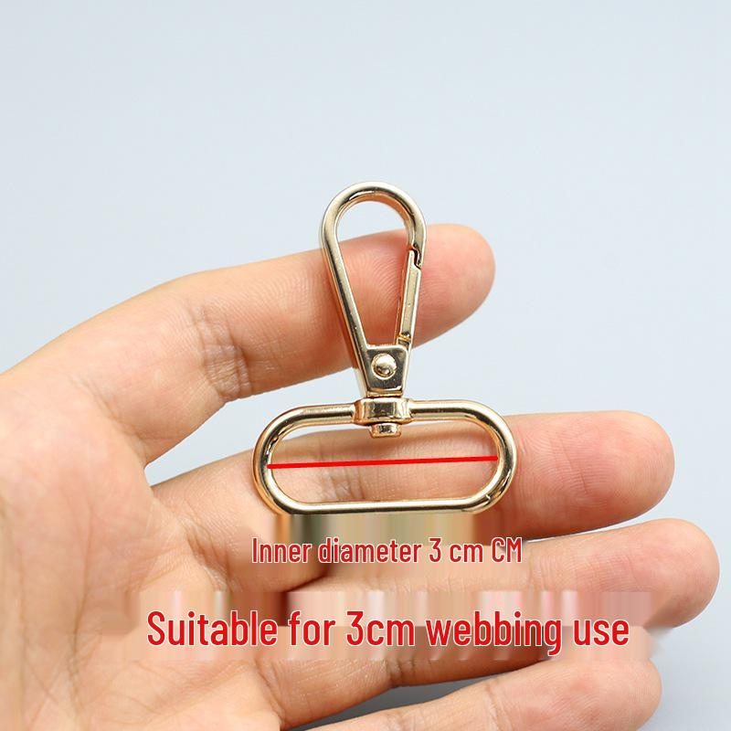 Women's Bag Metal Lobster Clasp Buckle Hook for Backpack Straps and Leather Bags