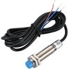 Baomain Capacitive Proximity Sensor Switch LJC12A3-5-Z/BY PNP NO DC 10-30V 200mA 1-5mm Blue