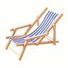 Wooden 1/12 Dollhouse Chair Multicolors Summer Vacation Beach Chair  For OB11 Doll