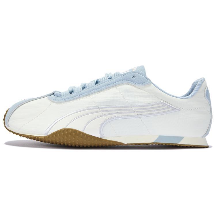 (WMNS) PUMA H-Street Nylon Lea White Light Blue Women s 408613-02 EU 35.5