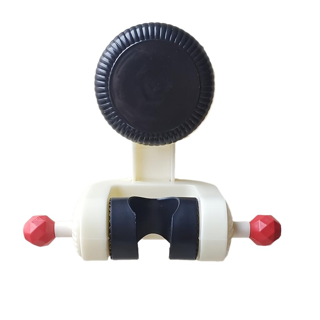 [Adjustable Shower Head Holder] Durable Plastic Adjustable Suction Cup Shower Head Holder, Fit for Rainfall & Handheld Showerheads