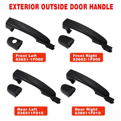 A Set Car High Quality New Exterior Outside Door Handle Front Left/ Right For KIA Sportage 2005 - 2010 82651-1F000