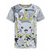 Pokemon Childrens/Boys Official Character Panel Design T-Shirt