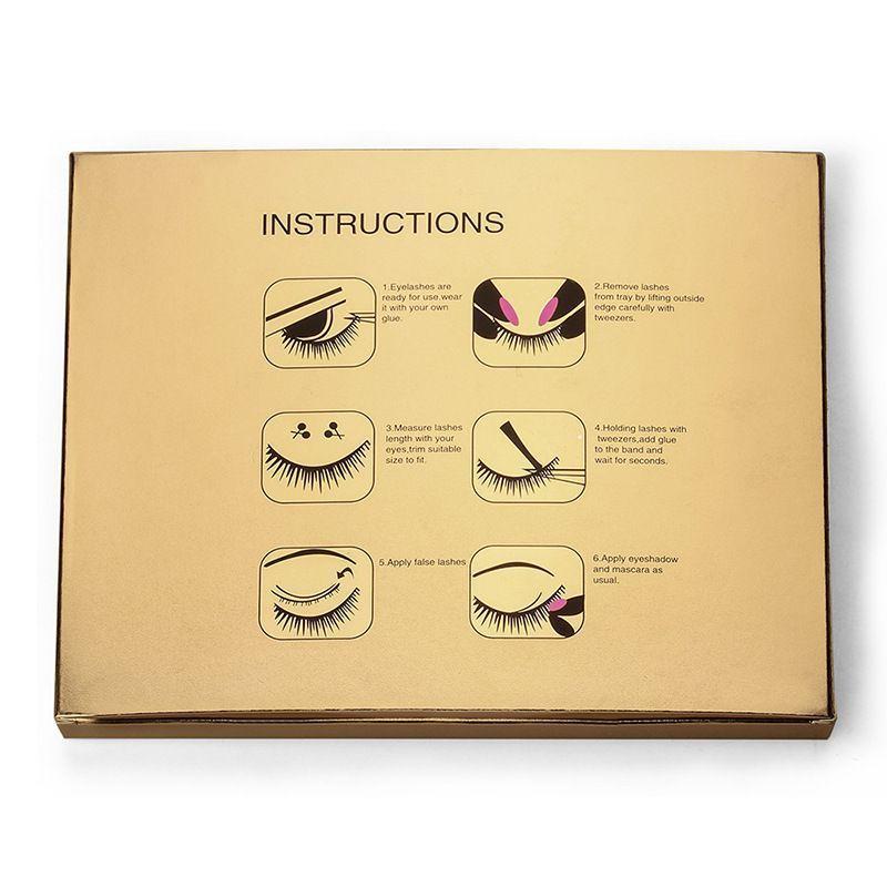 Lashie - Falsche Wimpern (10 Paare) (Verschiedene Designs)