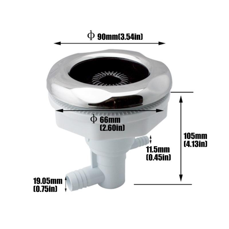 Universal Massage Nozzle Professional Water Therapy Massage Nozzle for Bathtubs Spa and Swimming Pool
