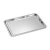 Perforated Stainless Steel Steaming & Baking Tray
