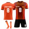 Personalised Shirts Kit Mens Girls With Name Number Custom Football Jerseys For Boys Training Suit