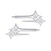1pc Sweet And Cool Spicy Girl Star Hair Clip, Niche Design With Cool And Cool Edge Clip, High-End And Versatile Bangs Clip Hair Accessory