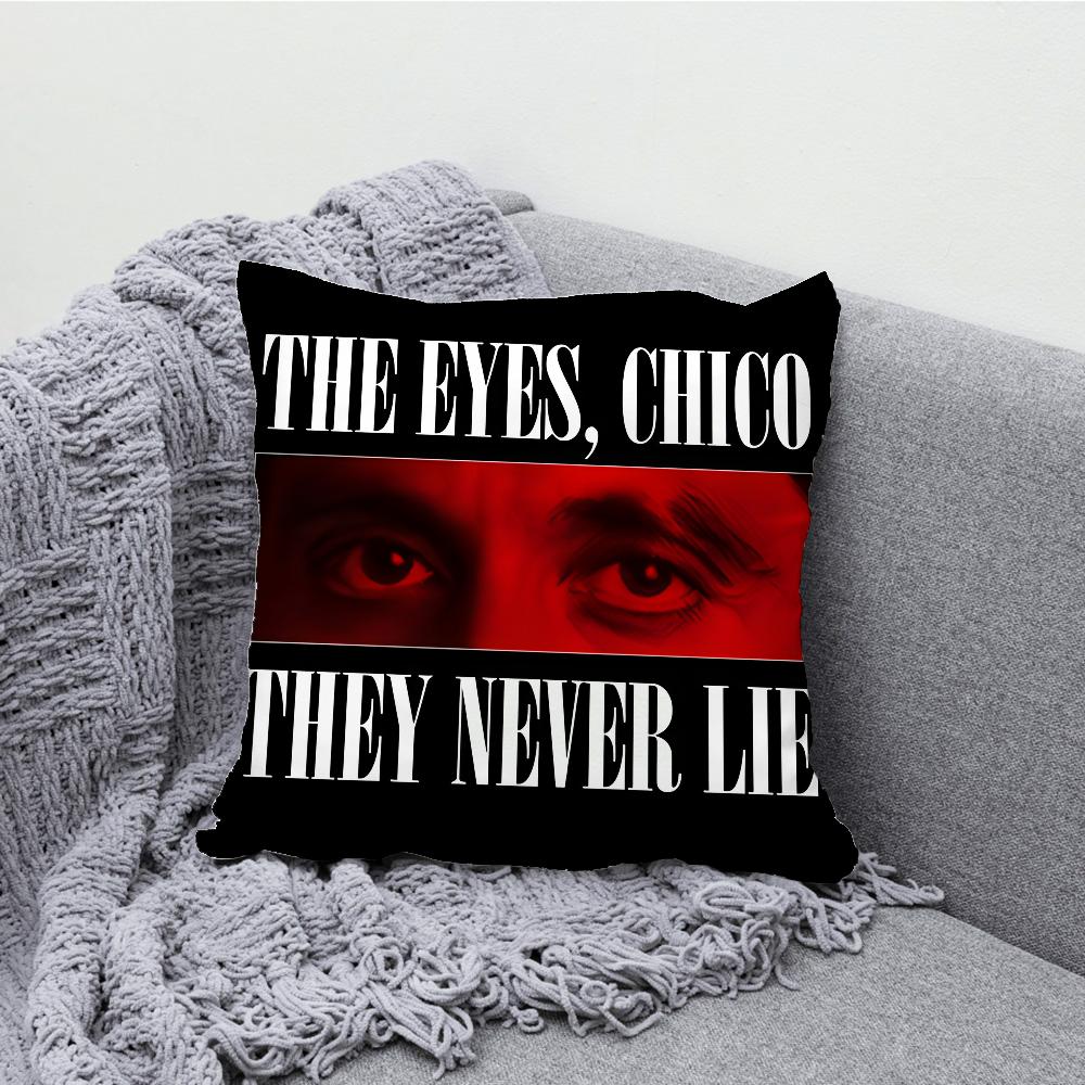 Film S-Scarface 1983 Pillow Case Soft Cushion Cases For Farmhouse Sofa Decor Home Decorations And Protector Pillow Case
