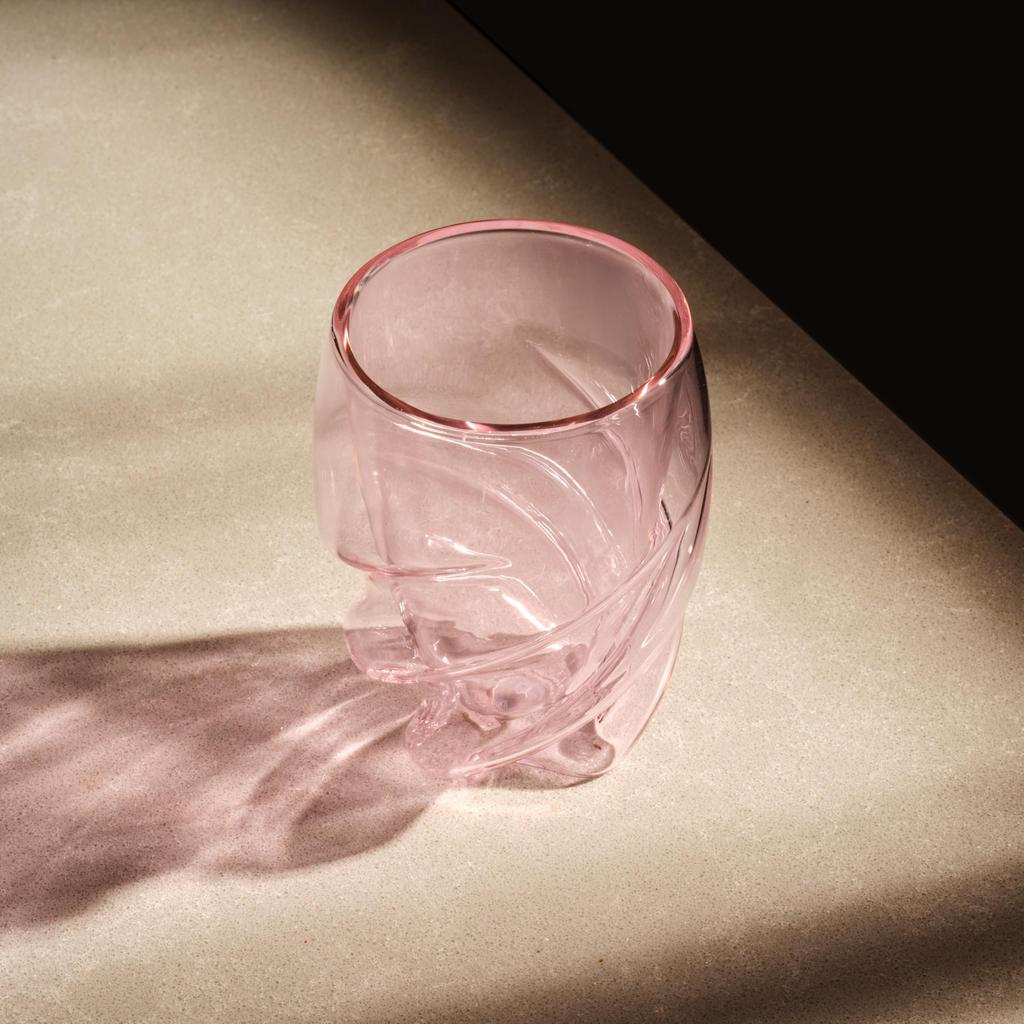 BODUM PARIS Set of Insulates Hot and Cold and Freezer Authentic PAVINA® Double-Walled Glasses, 270ml, Pink, 2, Drinks, Double-Walled, Heat-Resistant,