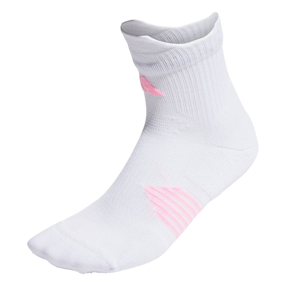adidas SUPERNOVA Running Wear Socks Size S Socks, Multi-Athletic (QG539) (HN6326), White/Beam Pi,