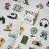 46 Pcs/pack Travel Scenery Label Stickers Decorative Stationery Stickers Scrapbooking Diy Diary Album Stick Label