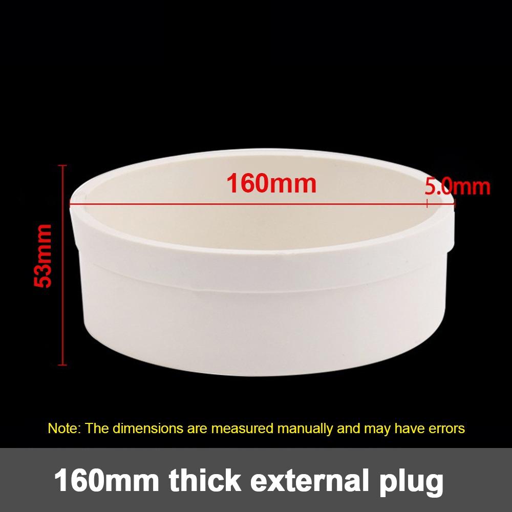 Plastic PVC Pipe Cap Insect Proof Sewer Pipe Cap Portable Tube Protective Cover Garden Irrigation