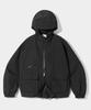 Dimitri Black Asi 2Way Authentic Hooded Windbreaker Jacket_Black
