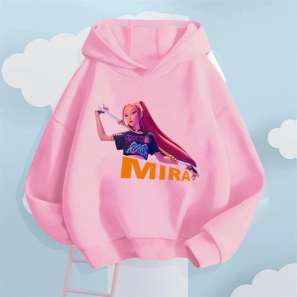 Girls' Hooded Pullover, a Casual and Fashionable Internet Style Women's Soldier Printed Children's Sports Shirt for Autumn and Winter