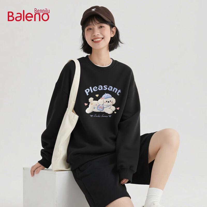Baleno Happy Puppy Print Long Sleeve T-Shirt 2XL