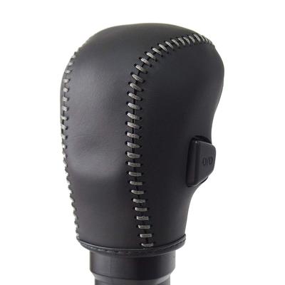 Tricolore Exchange DIY Shift Knob Leather Wrap Kit for Jimny Jimny Sierra and Swift Black Leather and Black Leather and Gray Stitching (JB64), (JB74),