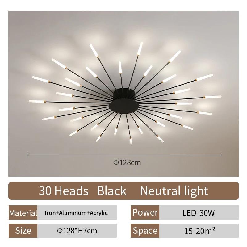 Modern LED Ceiling Lamp Living Room Dining Bedroom Ceiling Chandelier Lights Nordic Design Home Decor Indoor Lighting
