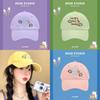 Katzen-Buchstaben-Stickerei Baseballkappe für Damen Atmungsaktive Sonnenkappe Sommer-Mode