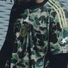 adidas X BAPE Football Jersey Green Unisex Tops KB2202