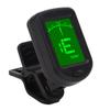 Clip On Guitar Tuner ABS Shell Lightweight Portable Adjustable Angle Universal Tuner for Violin Banjo