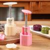 71G Mooncake Mold Mid-Autumn Festival Hand-Pressure Flower Moon Cake Mould Diy Hand Mooncake Pressure Fondant Decoration Tools