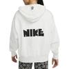 Nike X Atmos Różowa Kolekcja  Nsw Seria Circa Bluza z Dużym Logo Damska Bluza Biała DM6776-025