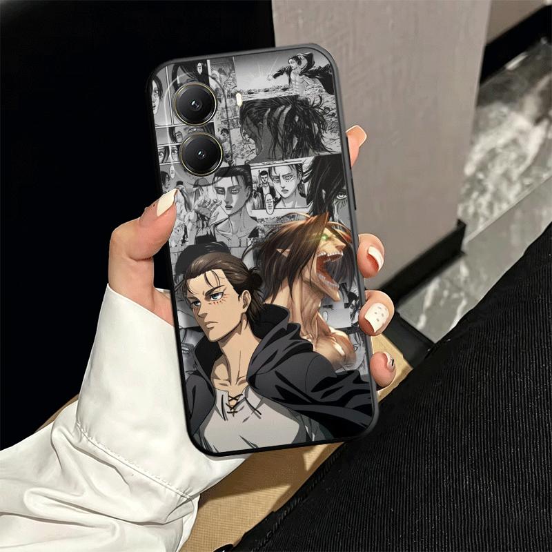 A-Attack On T-Titan Anime Soft Phone Case for Xiaomi Poco X5 X6 X7 X8 Pro Max X3 F7 F8 Ultra M8 M7 M6 M5 Redmi 15 15C 14C 13C 12