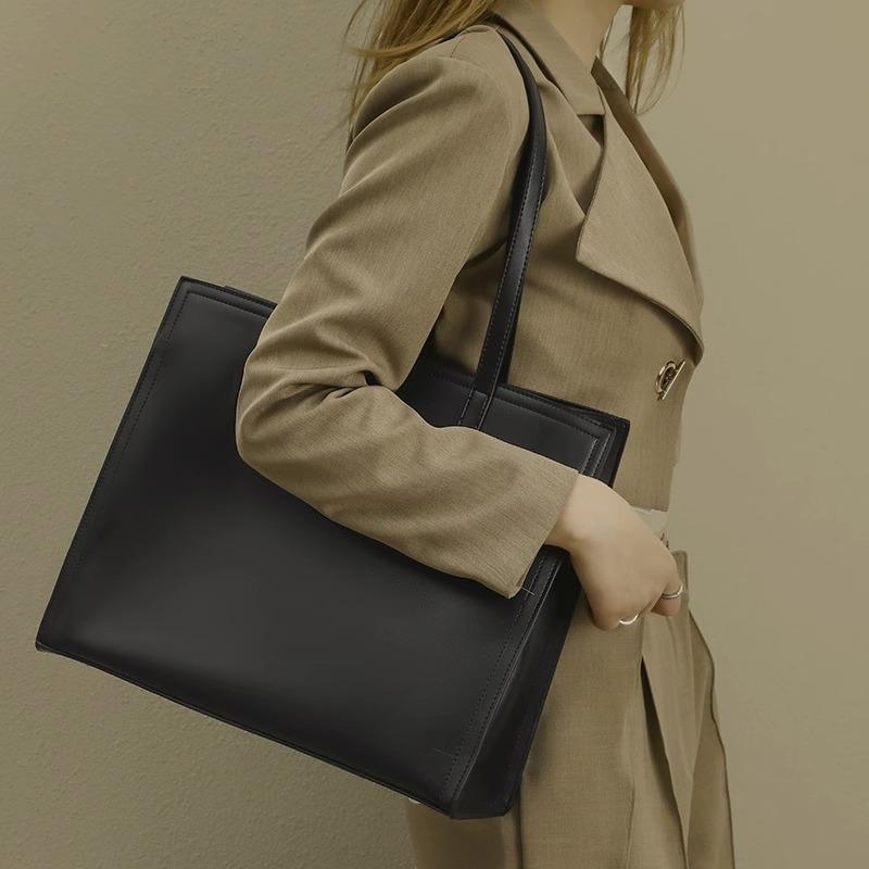 Damentaschen, Ein-Schulter-Taschen, Modische Großraumtaschen für den Damen-Berufsverkehr, Große Achseltaschen, Tragetaschen