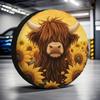 1pc, Sturdy Tire Covers Made Of Versatile Fabric, Ideal For Decorating Car Tires Without Electricity, Perfect For Jeep Tire Cove