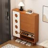 Shelving Storage Shoes Rack Entryway Space Saving Modern Wooden Shoes Rack Narrow Slim Organizador De Zapatos Hotel Furniture