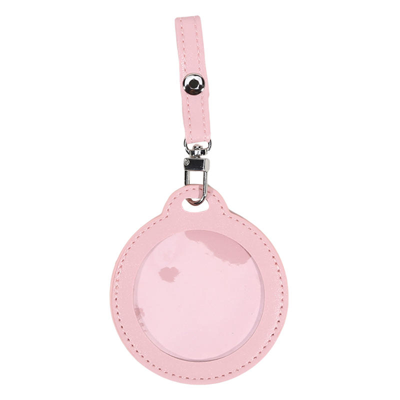 58/75mm Round Badge Protective Case Transparent Window Fan Supplies Waterproof Badge Display Bag Hangable Portable