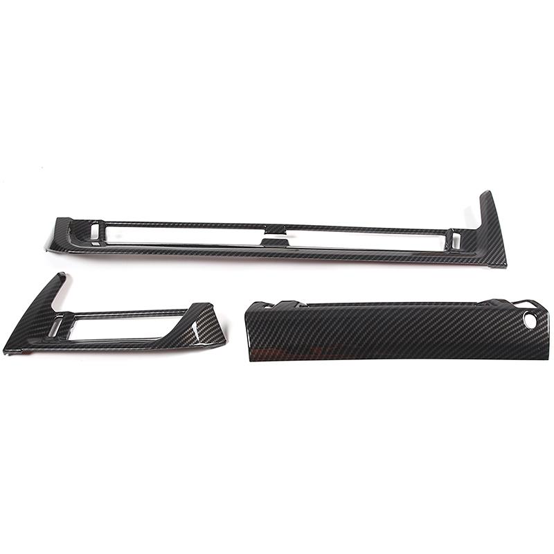 

ABS Carbon Fiber For BMW X1 IX1 U10 U11 2026-24 Car Center Control Air Outlet Decorative Frame Sticker Car Interior Accessories