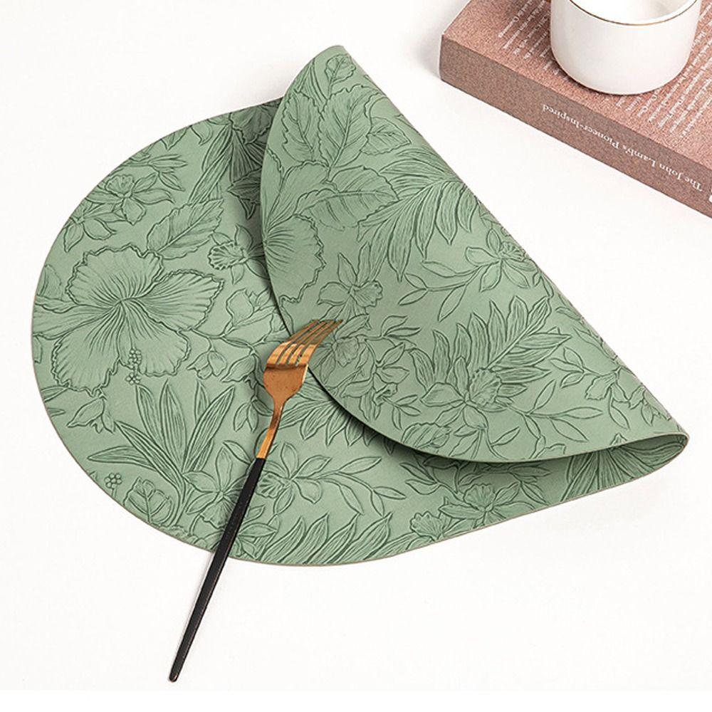 Anti Slip Placemats Oval Table Protective Pads High Quality Coaster  Household
