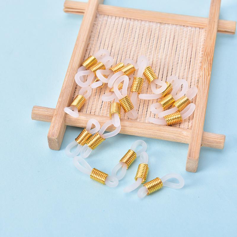 20Pcs Eye Glasses/Spectacle Chain Strap Holder Rubber Loop End Findings Diy