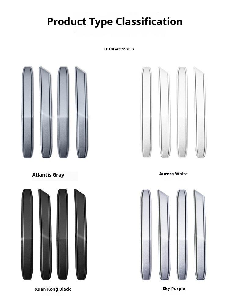 Car Door Anti-collision Strip for BYD Sealion 7 Anti Scratch and Anti Scratch Protective Sticker Automotive Exterior Modify