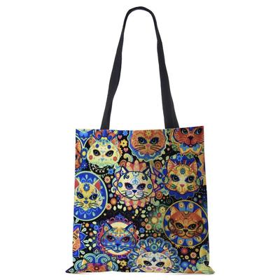 Borsa a tracolla da donna, borse riutilizzabili, spesa, pieghevole, viaggio, scuola, spiaggia