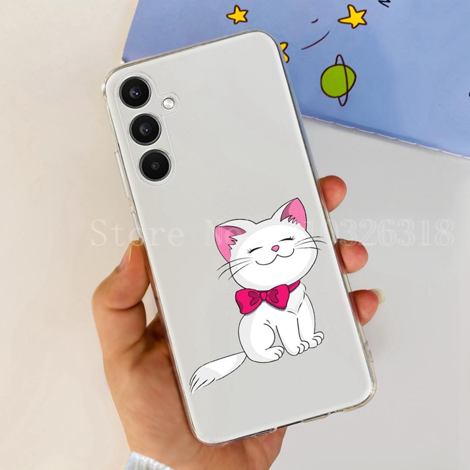 For Samsung Galaxy A14 A24 A34 A54 Case New Fashion Painted Cover Soft Silicone TPU Phone Case For Samsung A54 A 14 24 34 Fundas