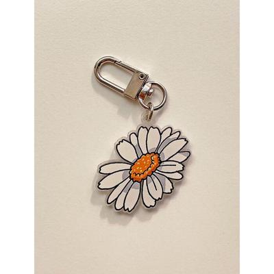 BANASIL SHOP Acrylic Keyring Daisy