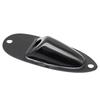 1pcs Boat-Shaped Guitar Jack Cover Plate Guitar Bass Jack Cover Jack Plate for ST SQ Electric Guitar 5 Coloer