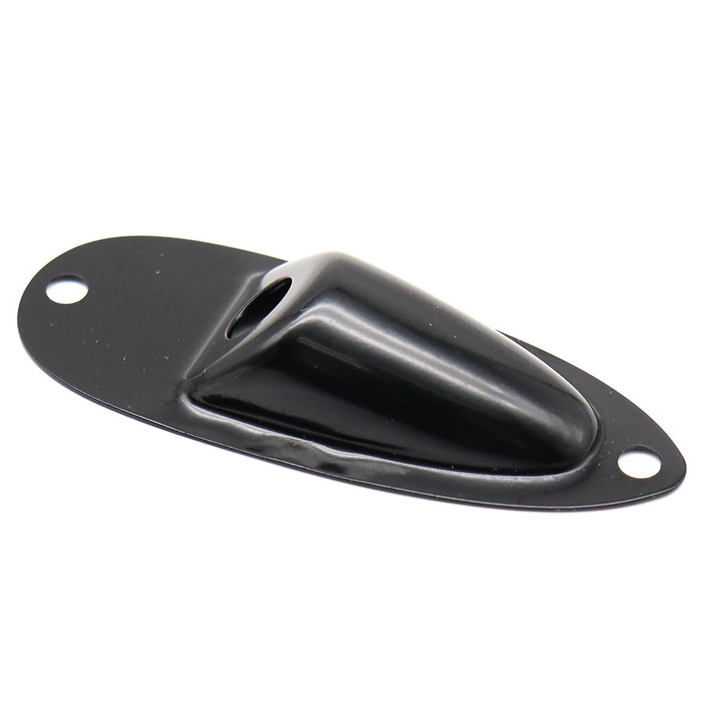 1pcs Boat-Shaped Guitar Jack Cover Plate Guitar Bass Jack Cover Jack Plate for ST SQ Electric Guitar 5 Coloer