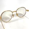 Cartier Logo Trinity Eyewear Glasses Metal Gold