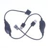 Usb To 4Pin Pwm 5V To 12V Boost Line Fan Power Adapter Connector Converter Cable With Adjust Switch