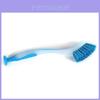Plastic Dish Cleaning Brush With Suction Cup And Long Handle For Kitchen Scrubbing Tasks