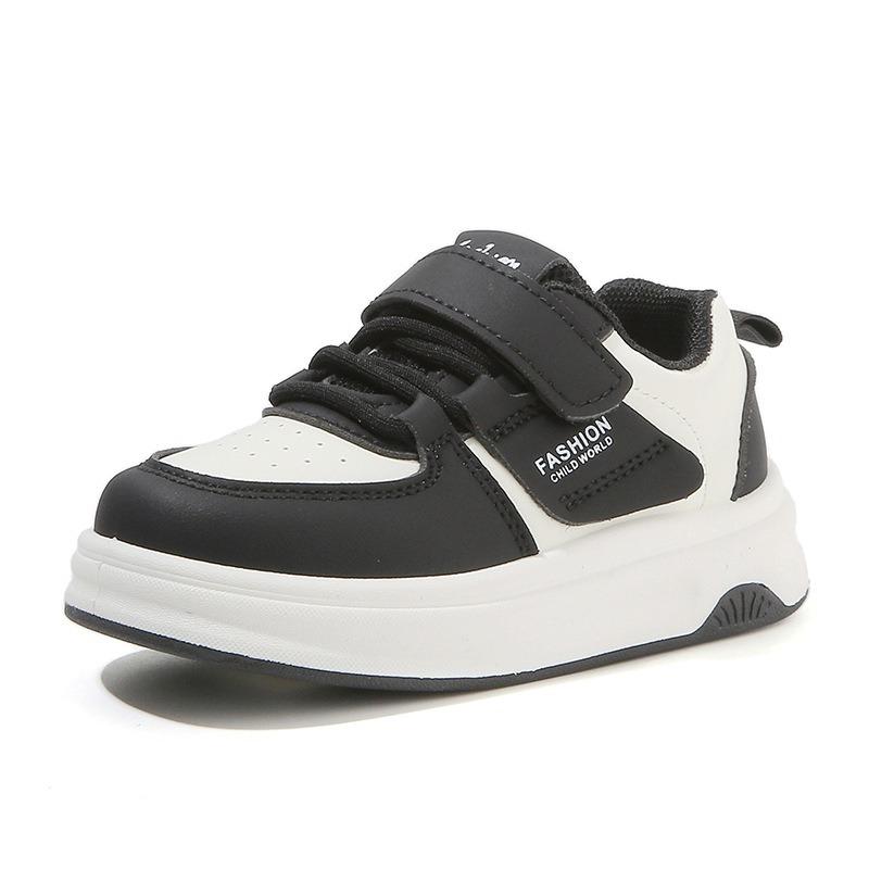 Kids Casual Sports Board Sneakers Korean Style Soft Soled Breathable Unisex Children Running Shoes