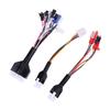 Třírežimový sinusový ovladač 48V 60V 64V 72V 500W 3000W 1500W E-Bike Bezuhlíkový motor DC ovladač 50A Pro E-koloběžku