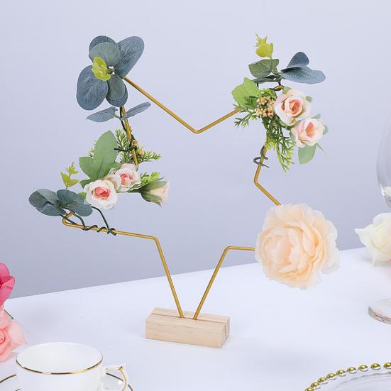 Card Base Wooden Card Holder High Strength Smooth Edge Burr-Free Postcard Business Card Holder Bracket