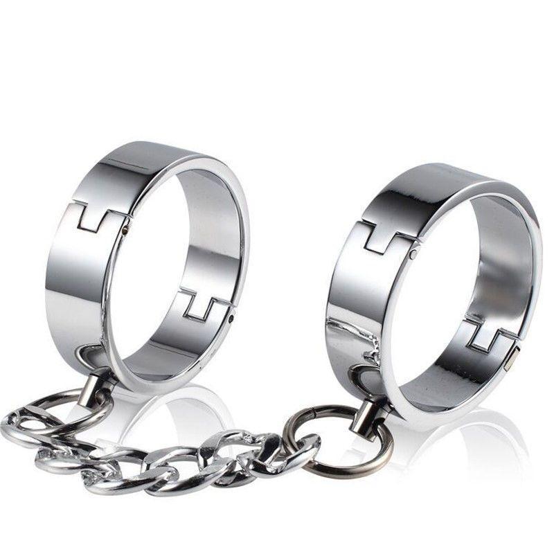 Unisex Erotic Bracelets and Anklets: Role Play Restraints