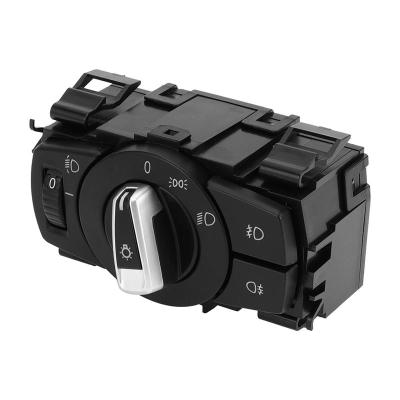 ABLZ-Fog Light Control Switch 61319169405 Headlight Switch Rotary For BMW 1 3 X1 Series E82 E88 E90 E91 E84 2008-2015